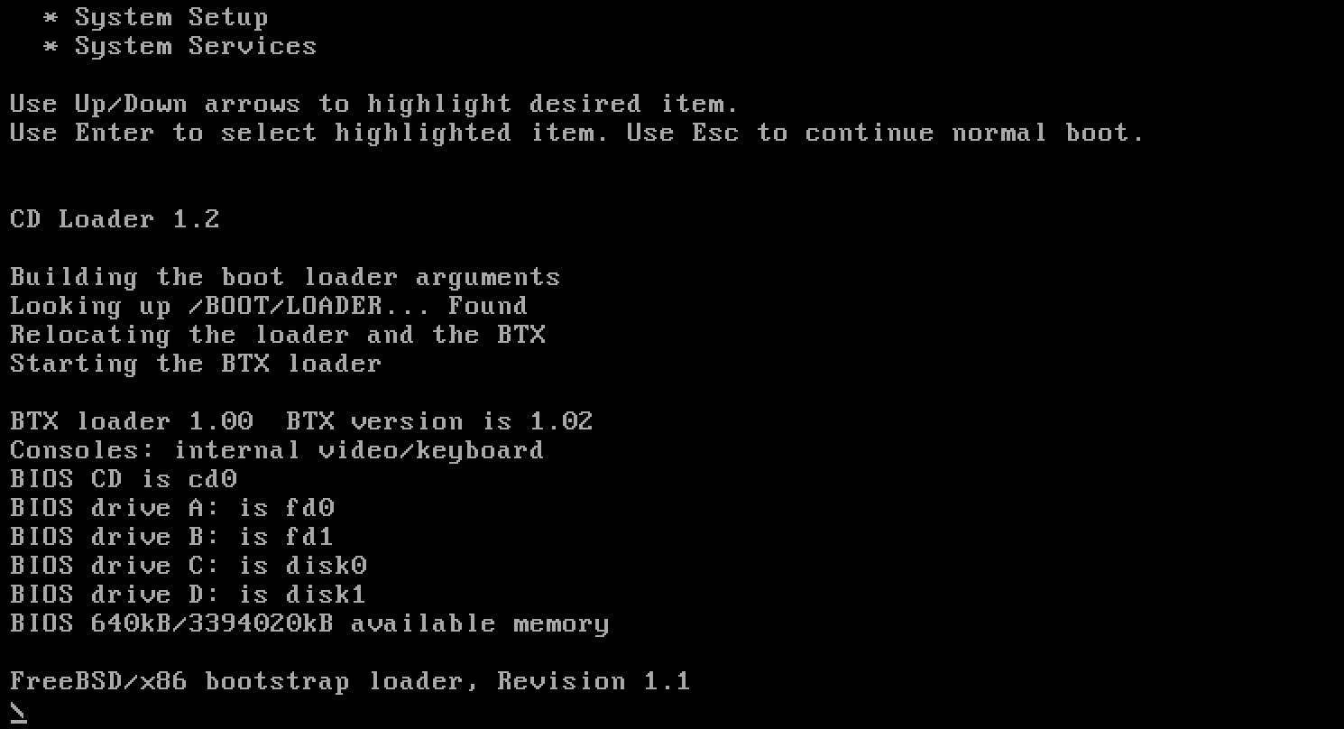 freebsd bootloader